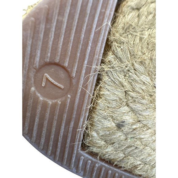 Lauren Ralph Lauren Womens Black Espadrille Wedge Sandals Shoes 7 SKU 7986 - Picture 8 of 12